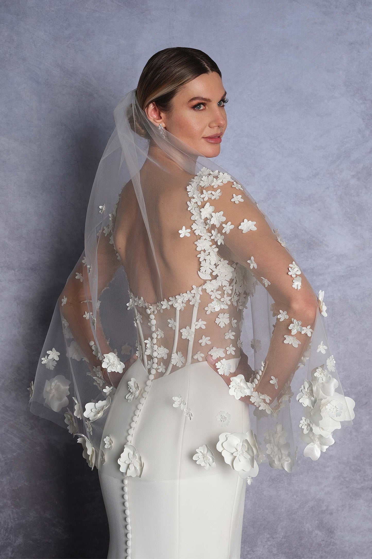 Gardenia Veil (99256V)
