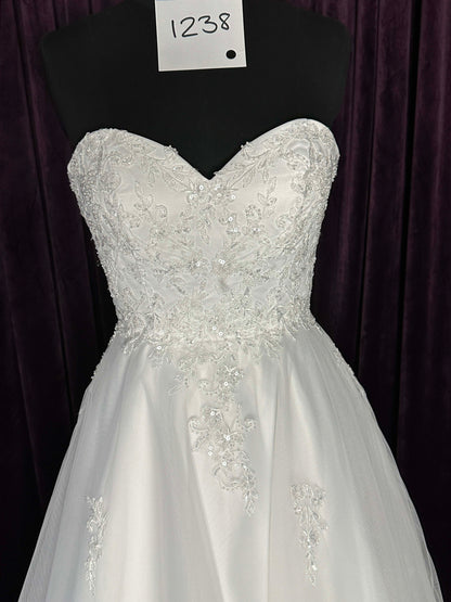 1238 - White stock on hand